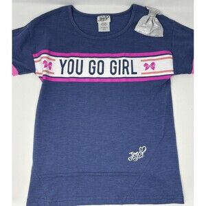 Nickelodeon Jojo Siwa Blue You Go Girl Shirt Size‎ 10/12